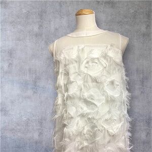 New White Girl Party Dress, Size 8